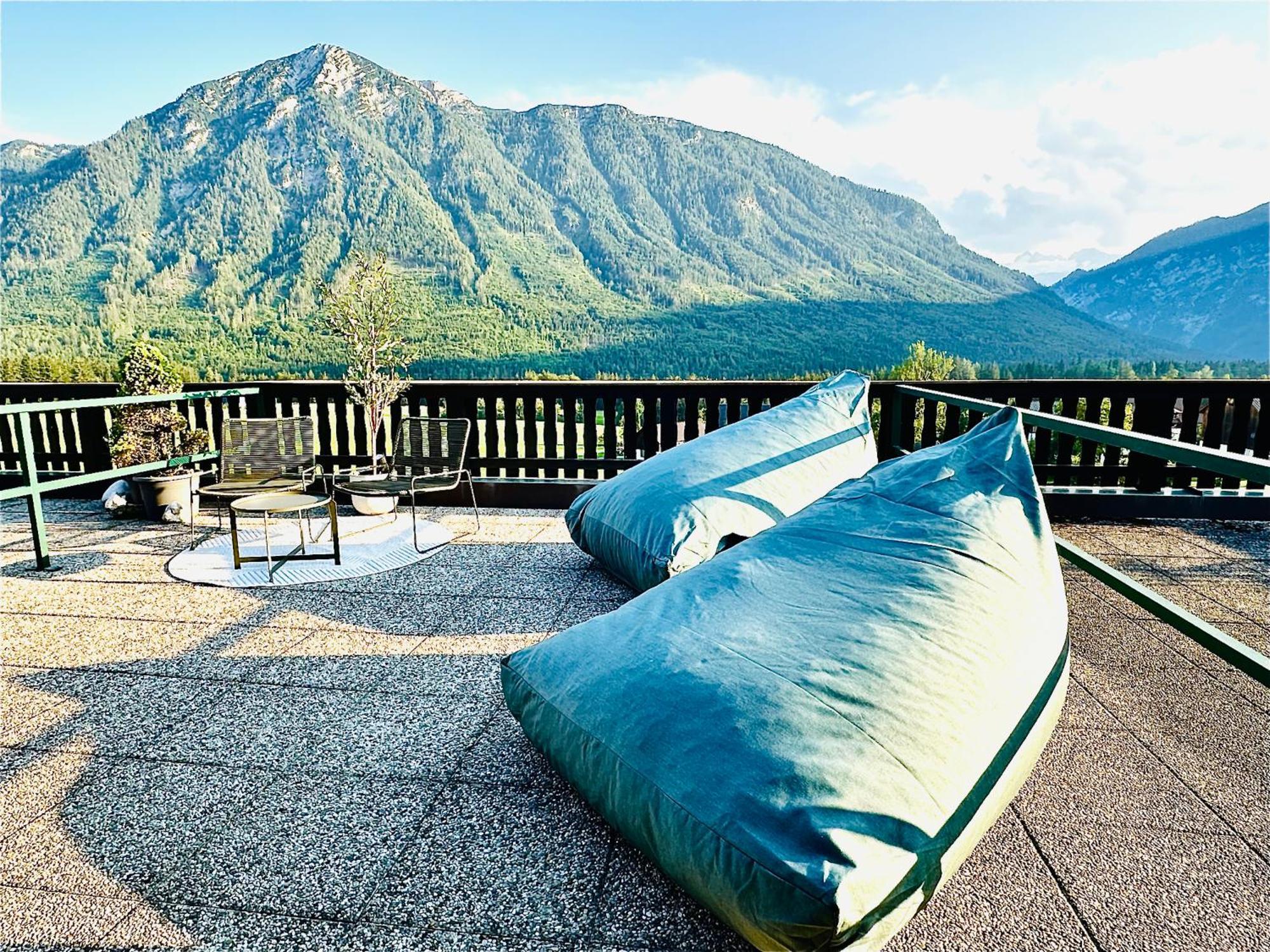 Das Alpenzeit Appartement Mit Just Private Terrasse (Adults Only) Bad Aussee Exterior photo