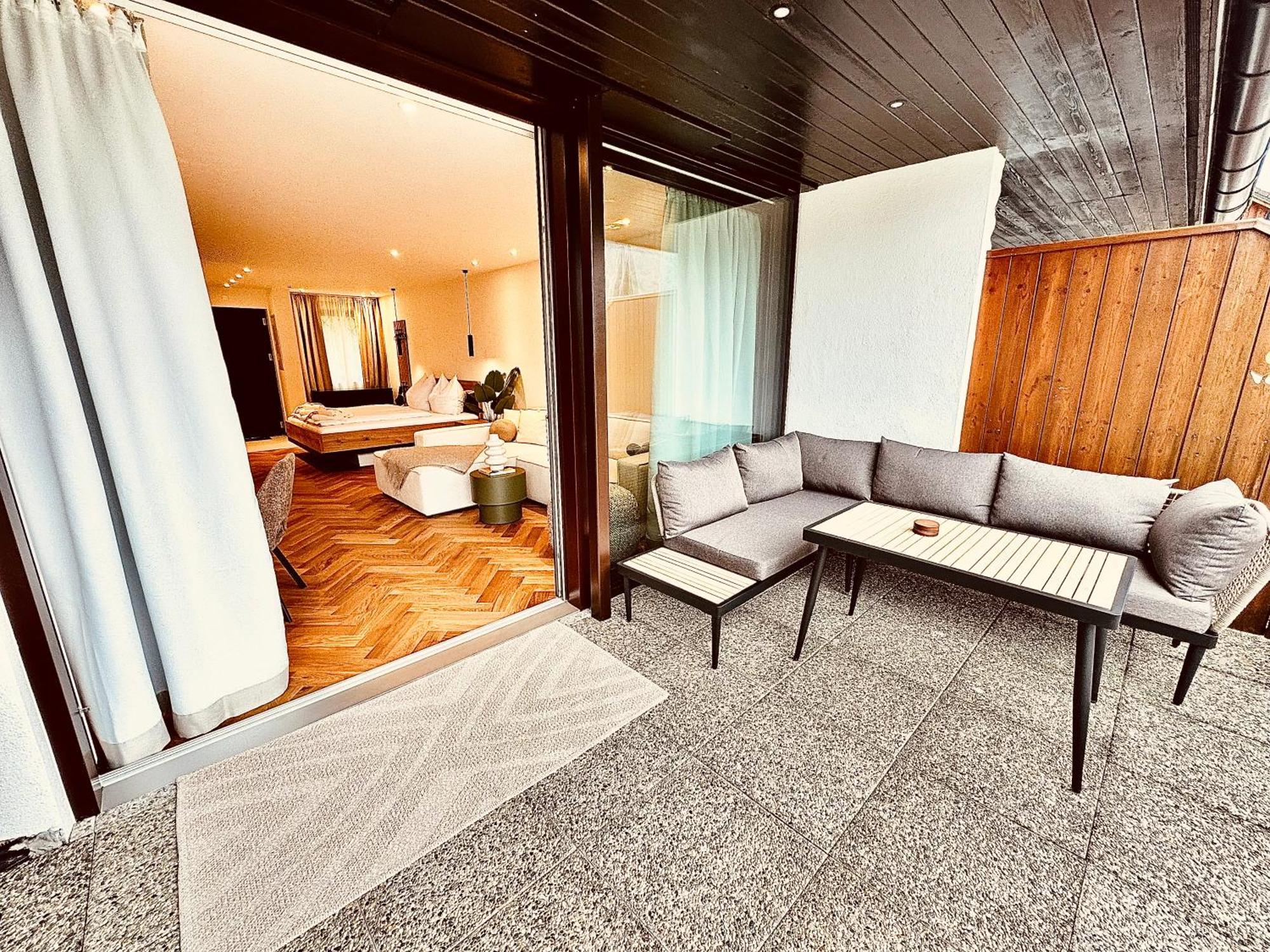 Das Alpenzeit Appartement Mit Just Private Terrasse (Adults Only) Bad Aussee Exterior photo