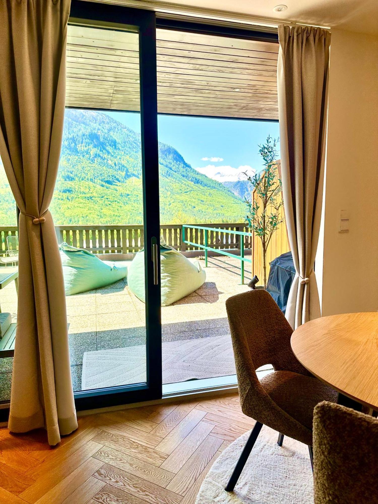 Das Alpenzeit Appartement Mit Just Private Terrasse (Adults Only) Bad Aussee Exterior photo